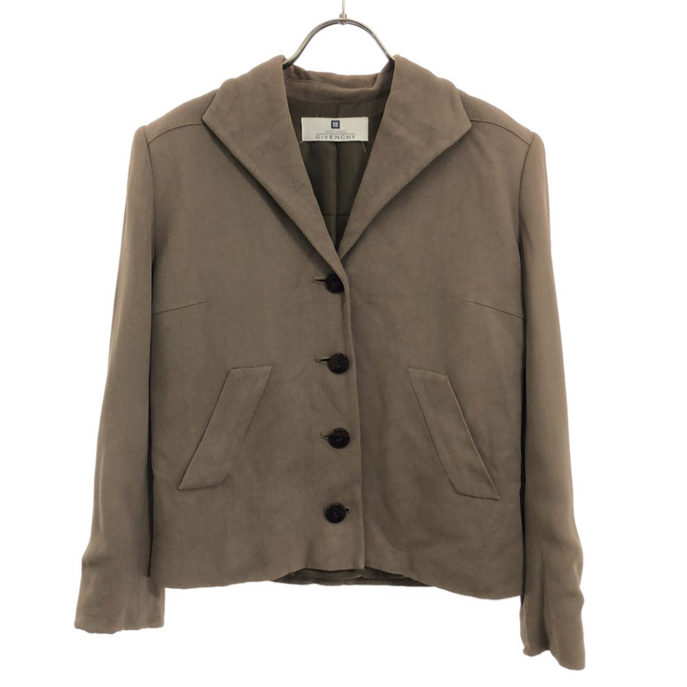 Givenchy ジバンシー 90s テーラードジャケット 38 ブラウン オールド レディース