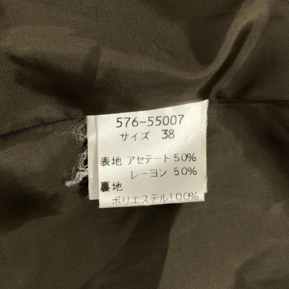 Givenchy ジバンシー 90s テーラードジャケット 38 ブラウン オールド レディース