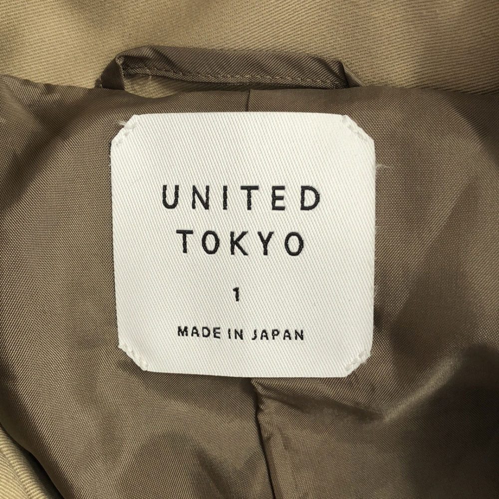 UNITED TOKYO ユナイテッドトウキョウ 日本製 コート 1 ベージュ メンズ