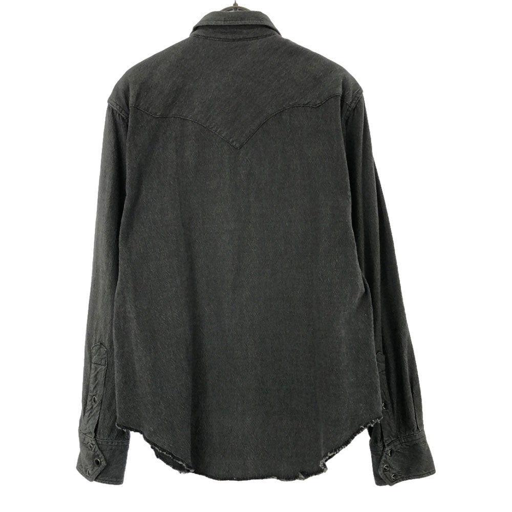 Engineered Garments エイジニアドガーメンツ USA製 長袖 ウエスタンシャツ M グレー系 メンズ