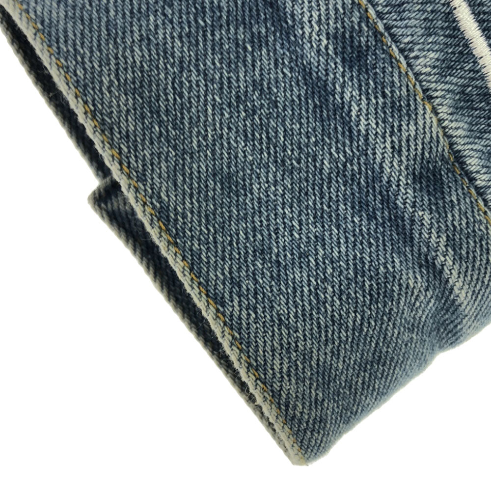 The Quintessential Quintuplets 五等分の花嫁 中野五月 刺繍 デニムジャケット ダメージ加工 アニメ Collaboration apparel ジージャン メンズ