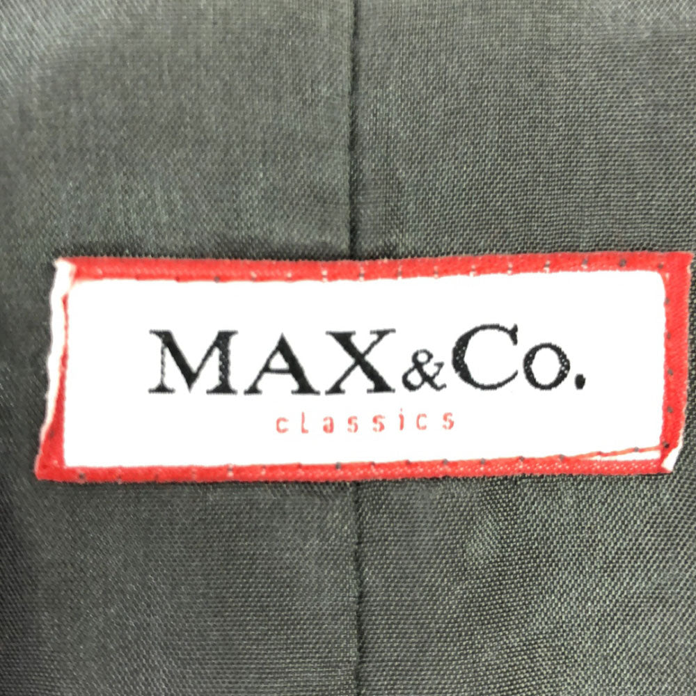 MAX&CO マックスアンドコー イタリア製 テーラードジャケット 44 グレー系 レディース