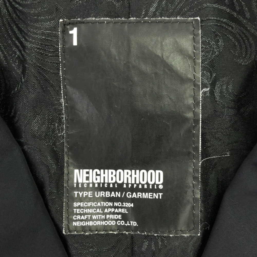 NEIGHBORHOOD ネイバーフッド 未使用 日本製 刺繍 テーラードジャケット 1 ブラック タグ付き メンズ