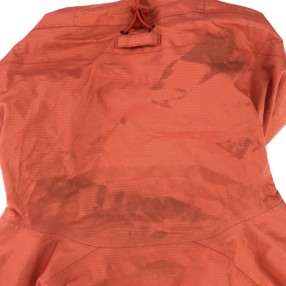 patagonia パタゴニア 長袖 ナイロン ジップパーカー XS オレンジ系 アウトドア レディース
