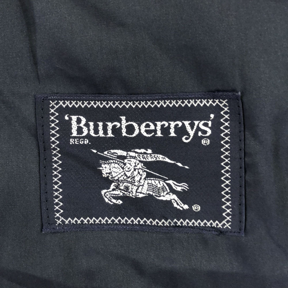 Burberrys バーバリーズ 90s ウールブレンド サイドベンツ テーラードジャケット 90-78-165 ダークグレー オール メンズ