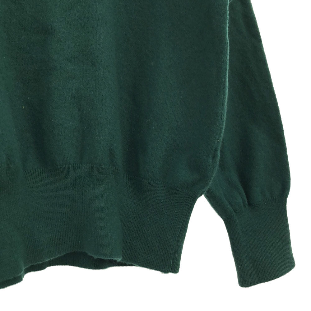 イヴサンローラン 90s ウール 長袖 セーター M グリーン YVES SAINT LAURENT ニット オールド レディース