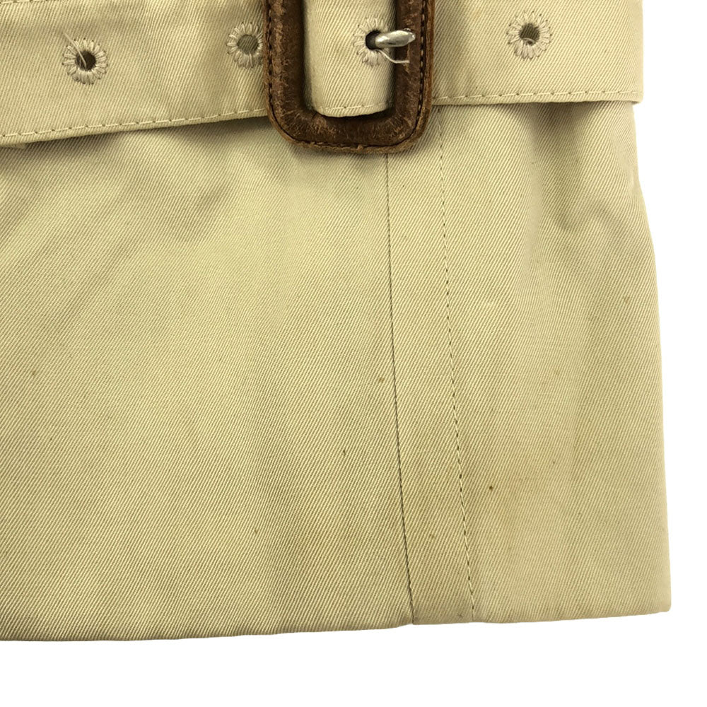 バーバリーズ 90s 英国製 トレンチコート ベージュ Burberrys 裏チェック オールド レディース