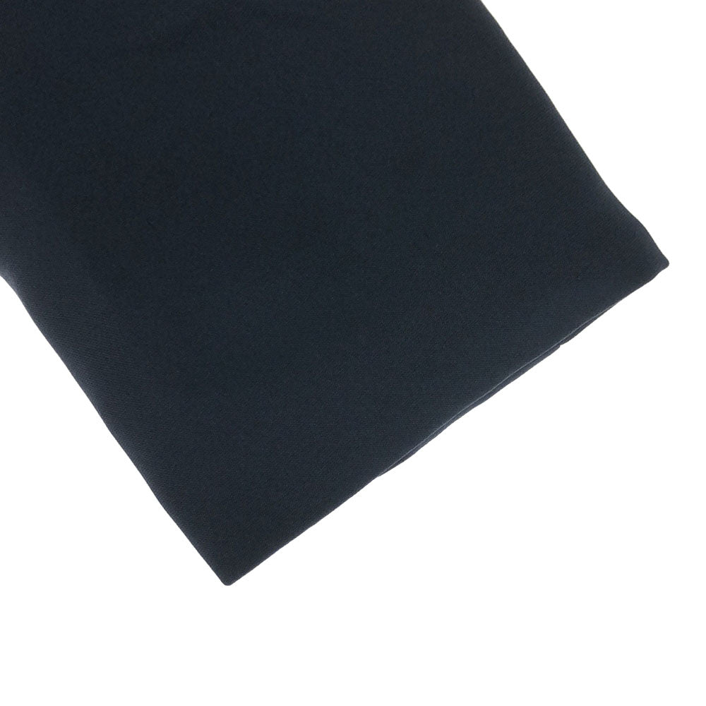 ARMANI COLLEZIONI アルマーニコレツィオー二 イタリア製 ノーカラージャケット 38 ネイビー レディース