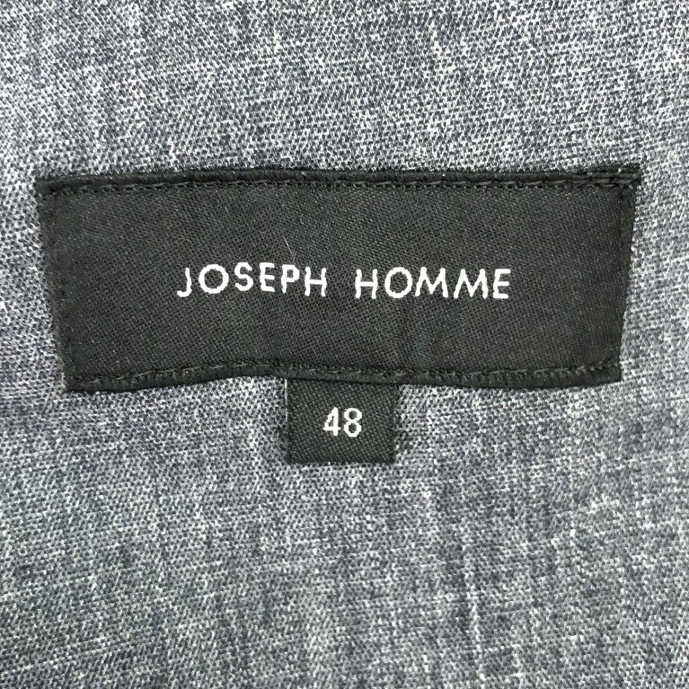 ジョセフオム リネンブレンド テーラードジャケット 48 グレー JOSEPH HOMME メンズ