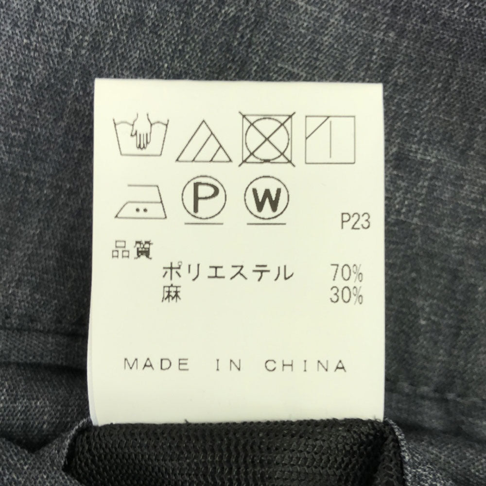 ジョセフオム リネンブレンド テーラードジャケット 48 グレー JOSEPH HOMME メンズ