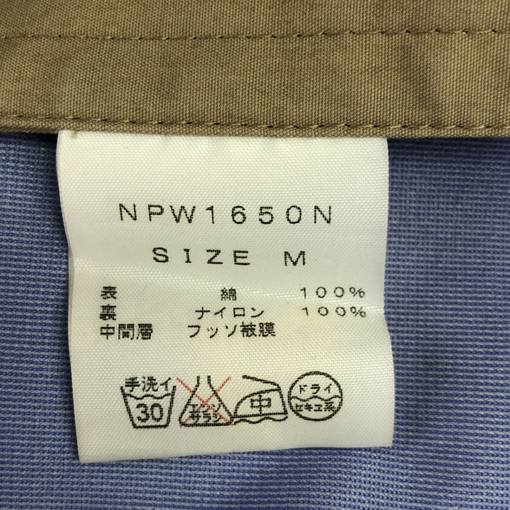 THE NORTH FACE ザノースフェイス アウトドア コート M ベージュ NPW1650N メンズ