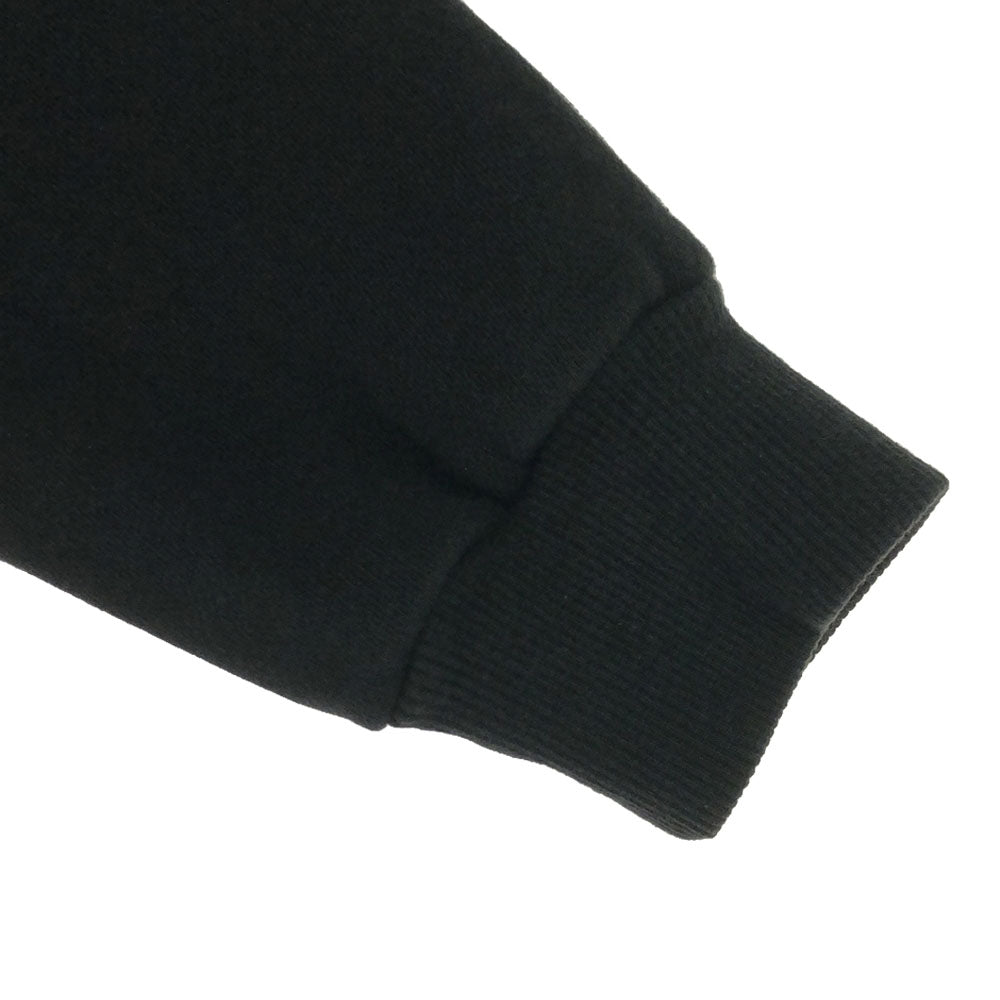 ATTACHMENT アタッチメント プリント 長袖 トレーナー ブラック スウェット メンズ