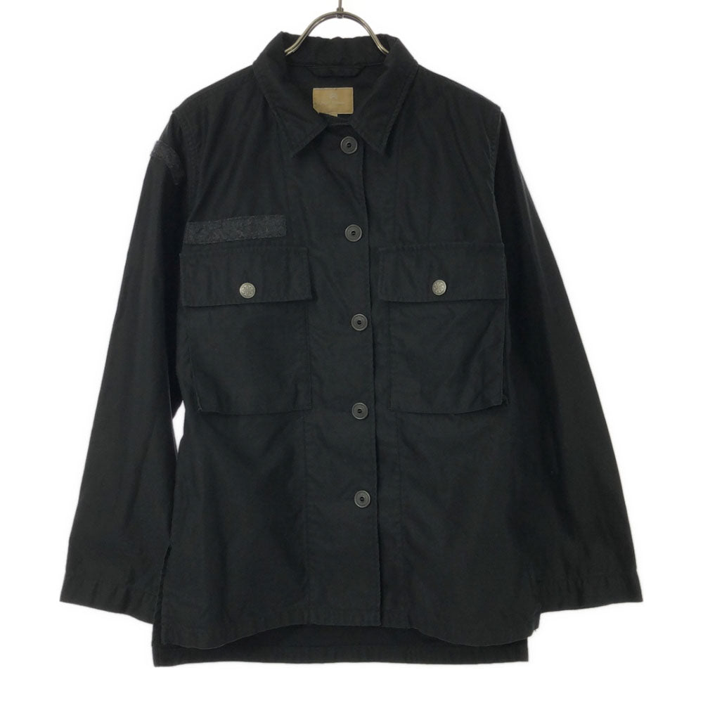 Nigel Cabourn ナイジェルケーボン 日本製 コットンジャケット 8 ブラック レディース
