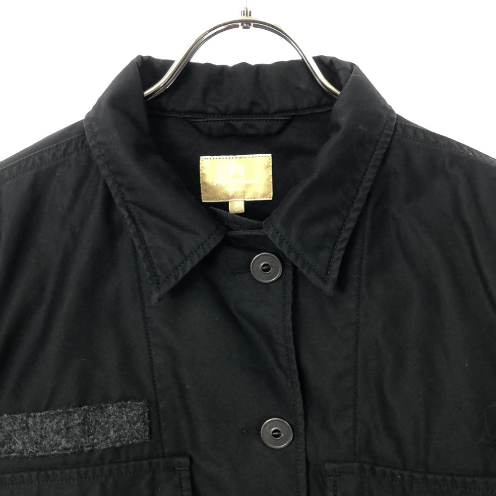 Nigel Cabourn ナイジェルケーボン 日本製 コットンジャケット 8 ブラック レディース