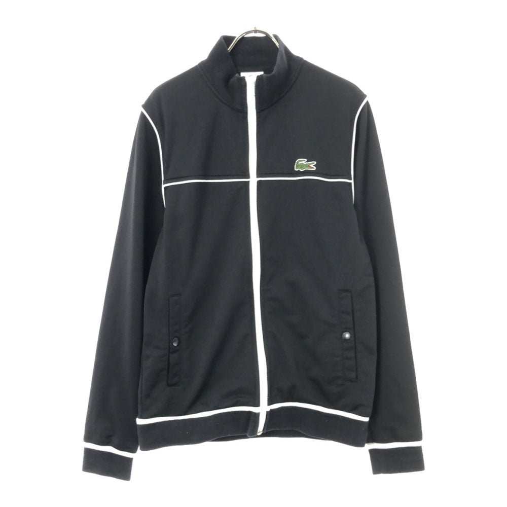 LACOSTE SPORT ラコステスポーツ ロゴ刺繍 ジップジャケット 3 ブラック メンズ