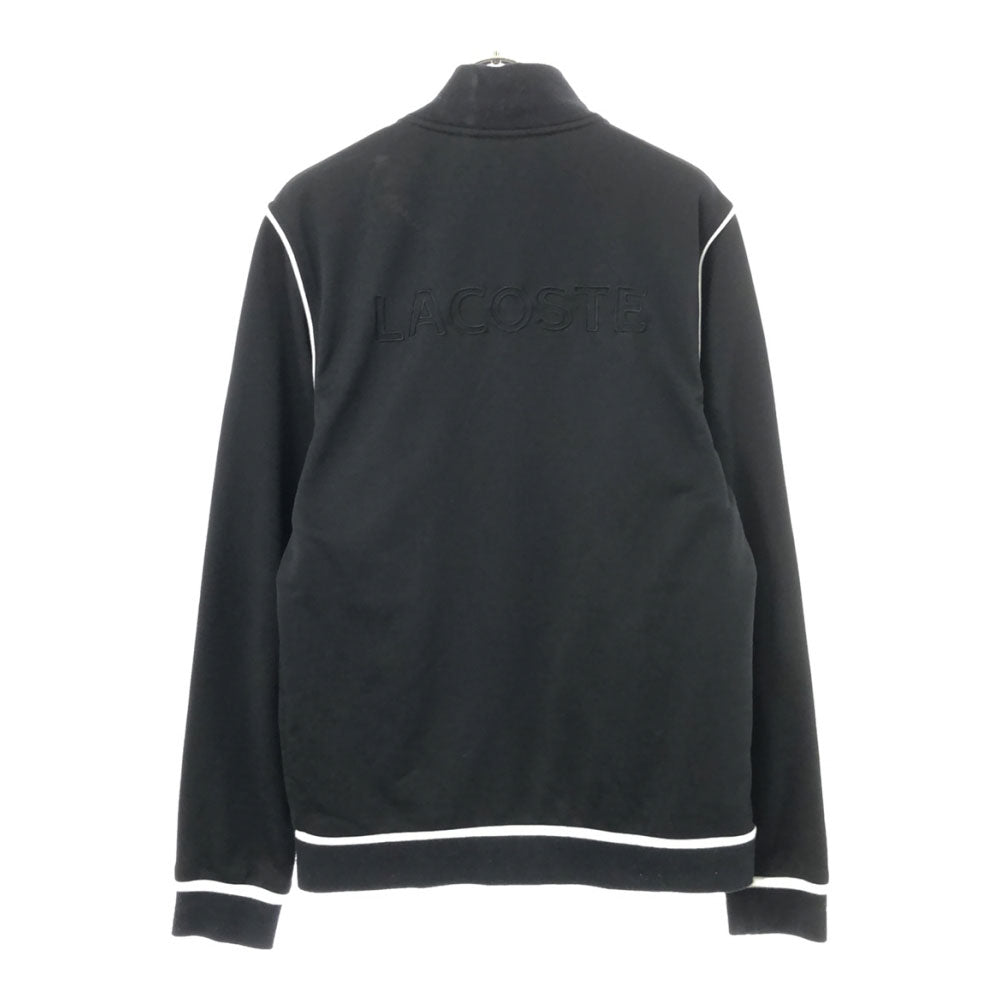 LACOSTE SPORT ラコステスポーツ ロゴ刺繍 ジップジャケット 3 ブラック メンズ