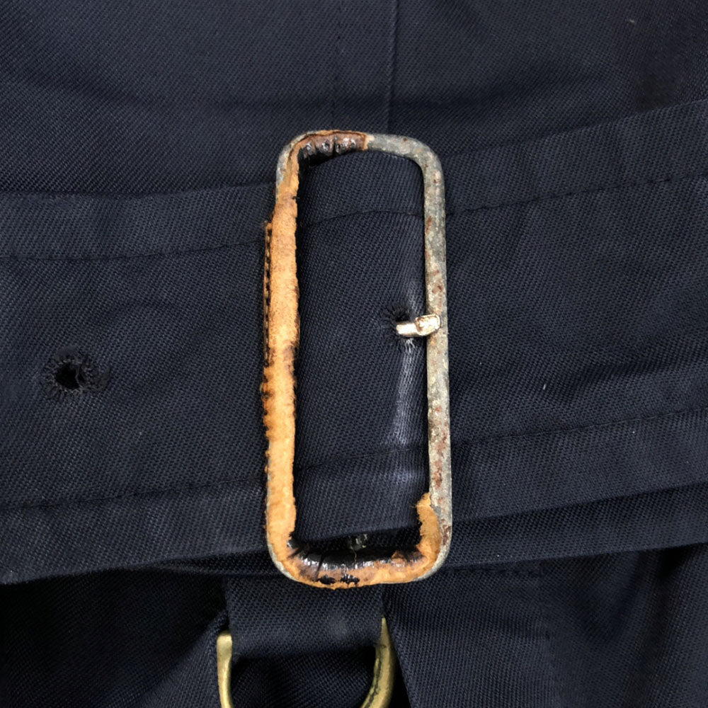 Burberrys バーバリーズ 70s 80s 英国製 長袖 トレンチコート ネイビー 裏チェック オールド ヴィンテージ メンズ