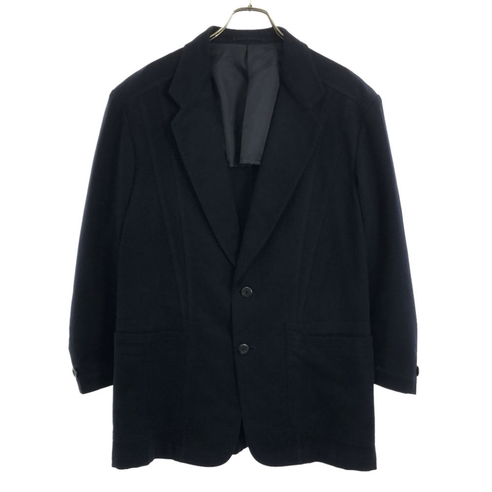 LANVIN ランバン 90s テーラードジャケット 46-34 ネイビー オールド メンズ
