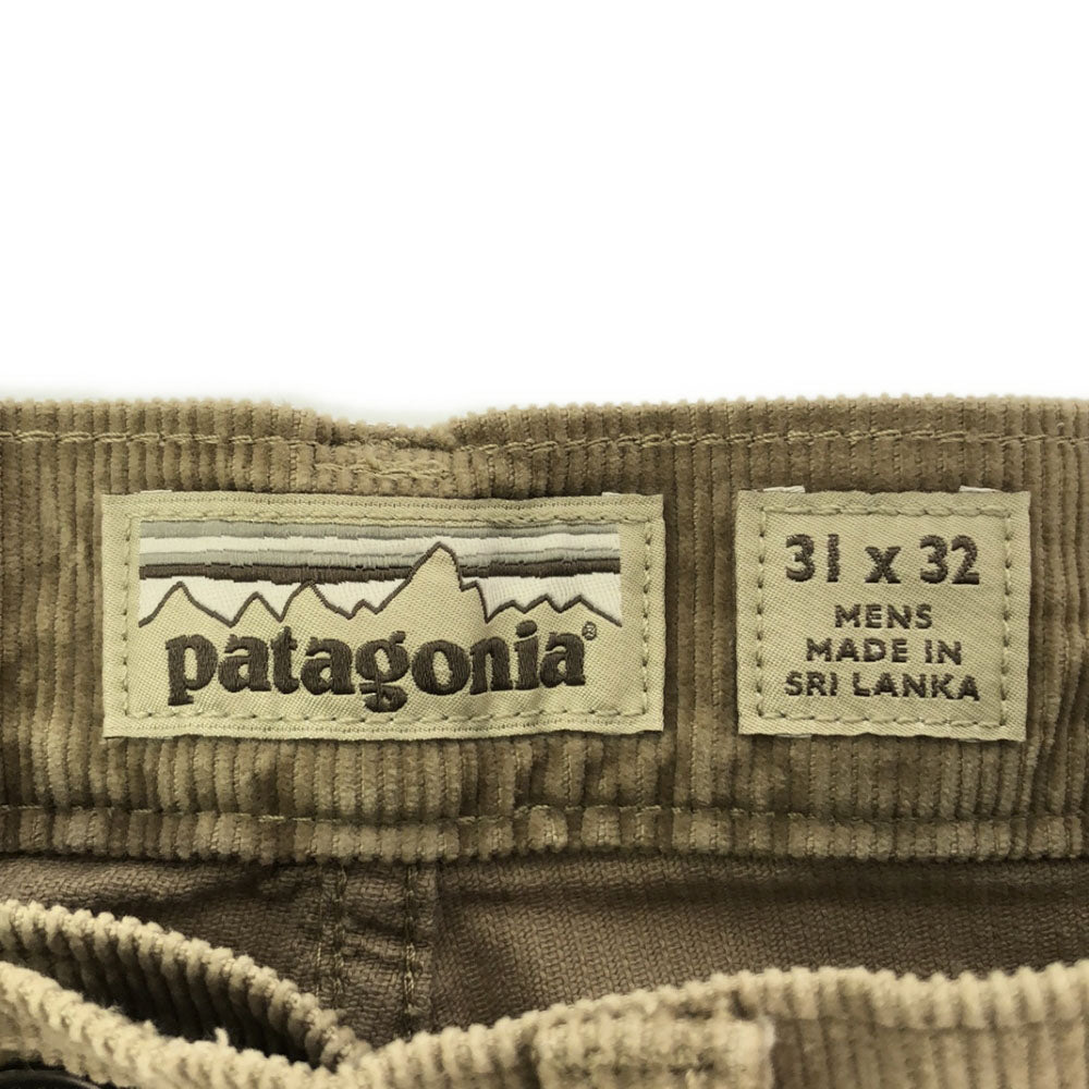 patagonia パタゴニア コーデュロイパンツ w31 ベージュ メンズ