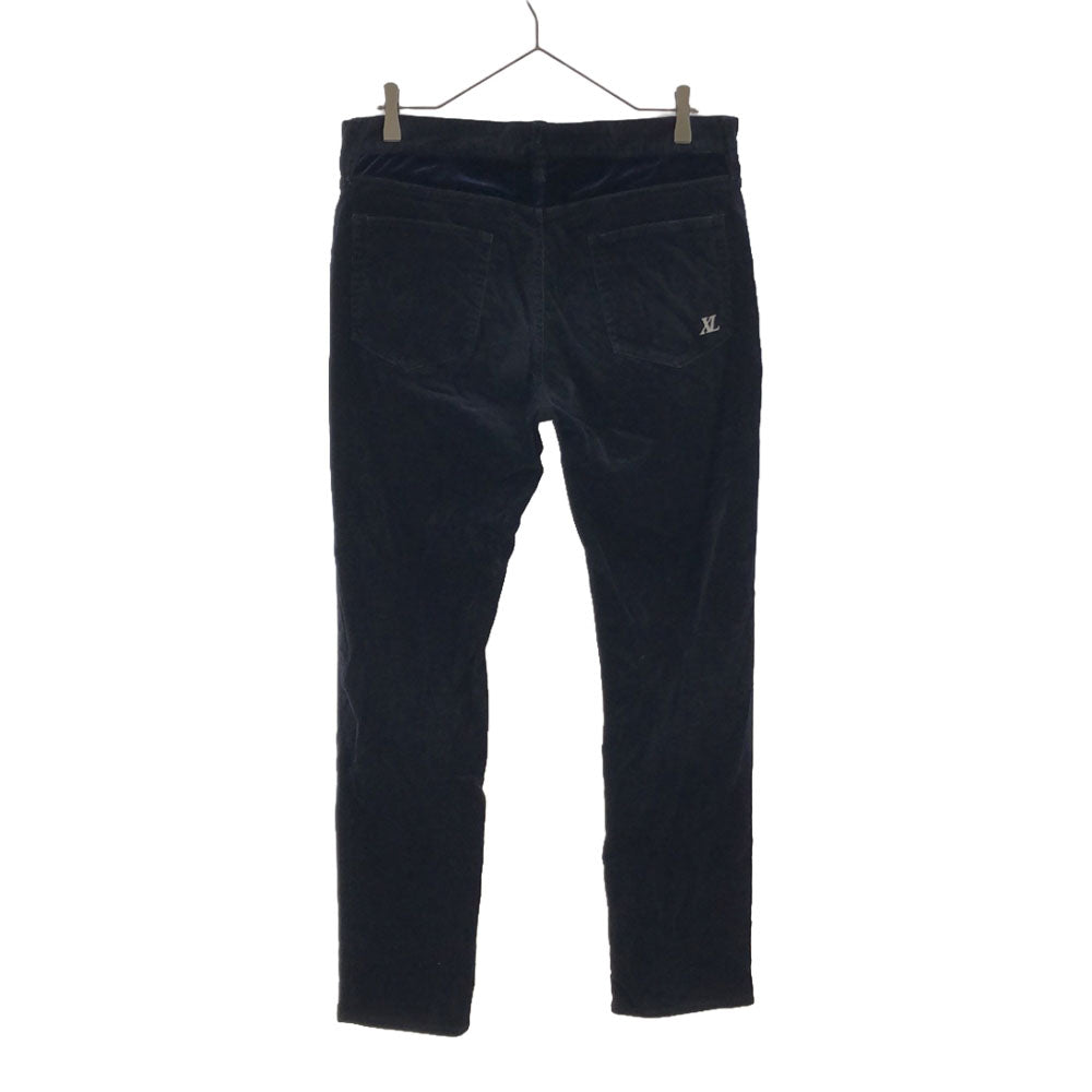 XLARGE エクストララージ ロゴ刺繍 コーデュロイパンツ w34 ネイビー メンズ