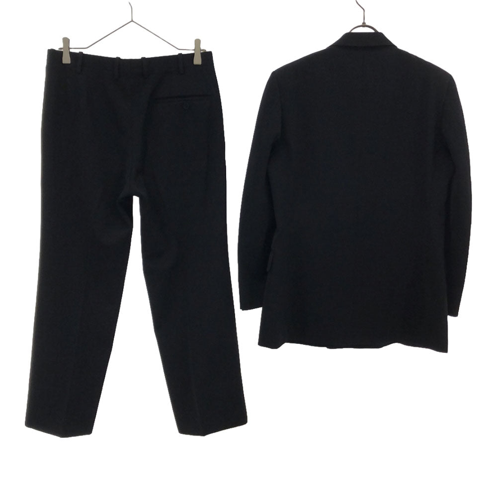 クリスチャンディオール ムッシュ ウール スーツ 上下 セットアップ 93-79-165 ブラック Christian Dior MONSIEUR メンズ