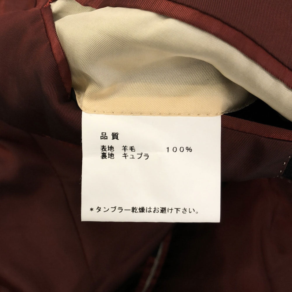 ポールスミス 日本製 ウール スーツ 上下 セットアップ S 紺 Paul Smith メンズ