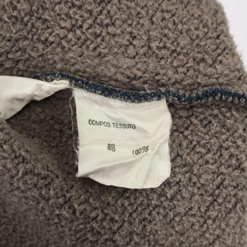 Emporio Armani エンポリオアルマーニ 日本製 ロゴ 長袖 スウェット トレーナー M グレー系 裏起毛 レディース