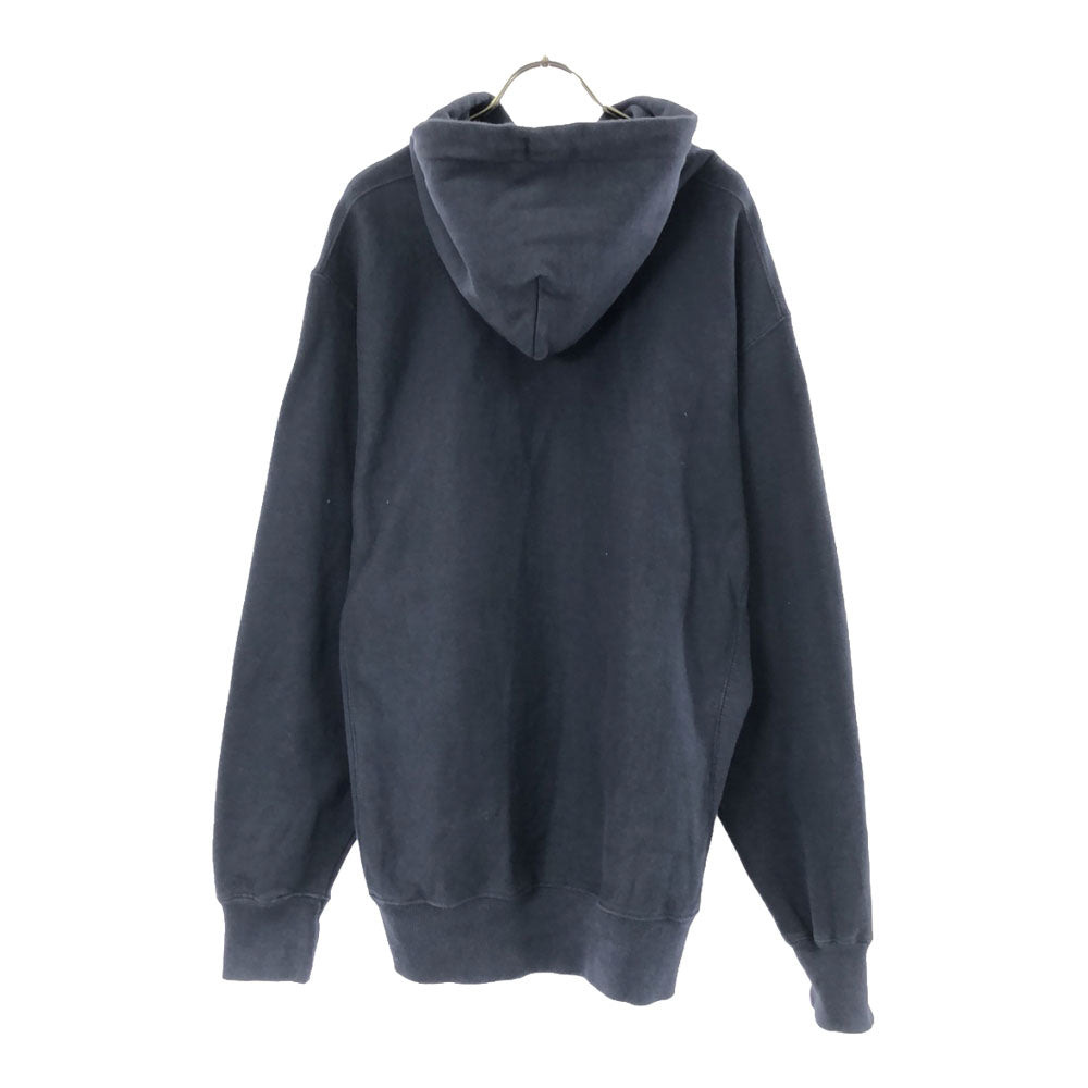 Champion チャンピオン リバースウィーブ ロゴ刺繍 長袖 スウェットパーカー 2XL ネイビー メンズ