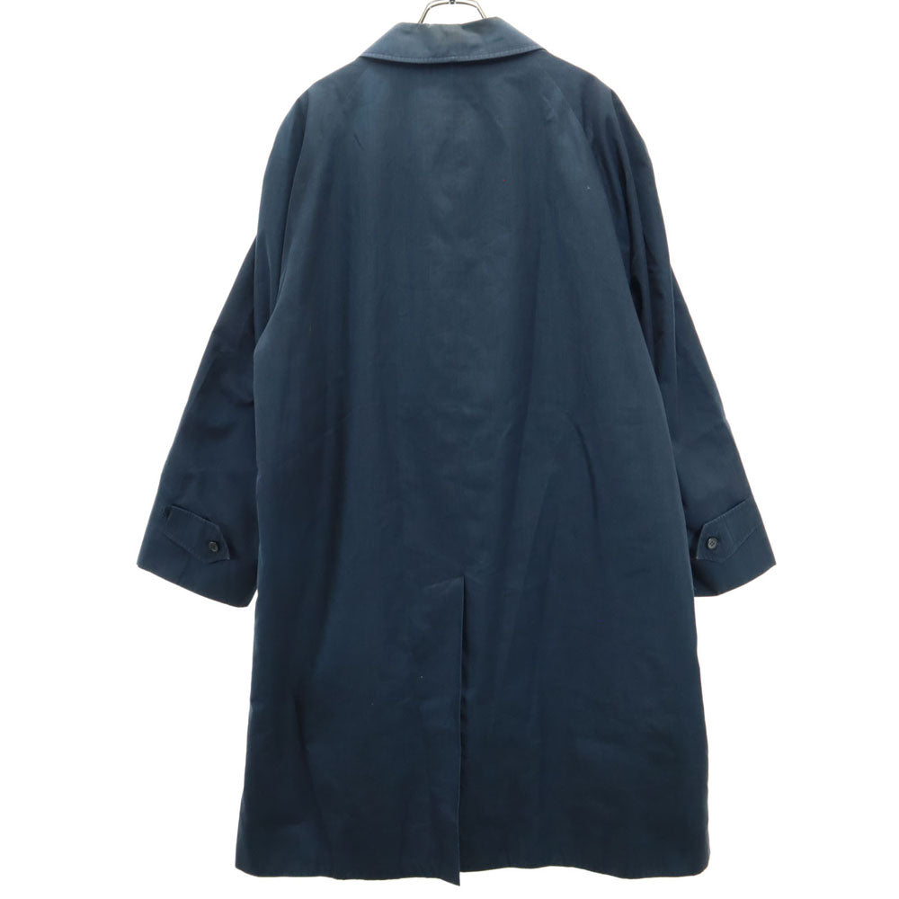 Burberrys バーバリーズ 60s 70s ステンカラーコート ネイビー オールド ヴィンテージ メンズ