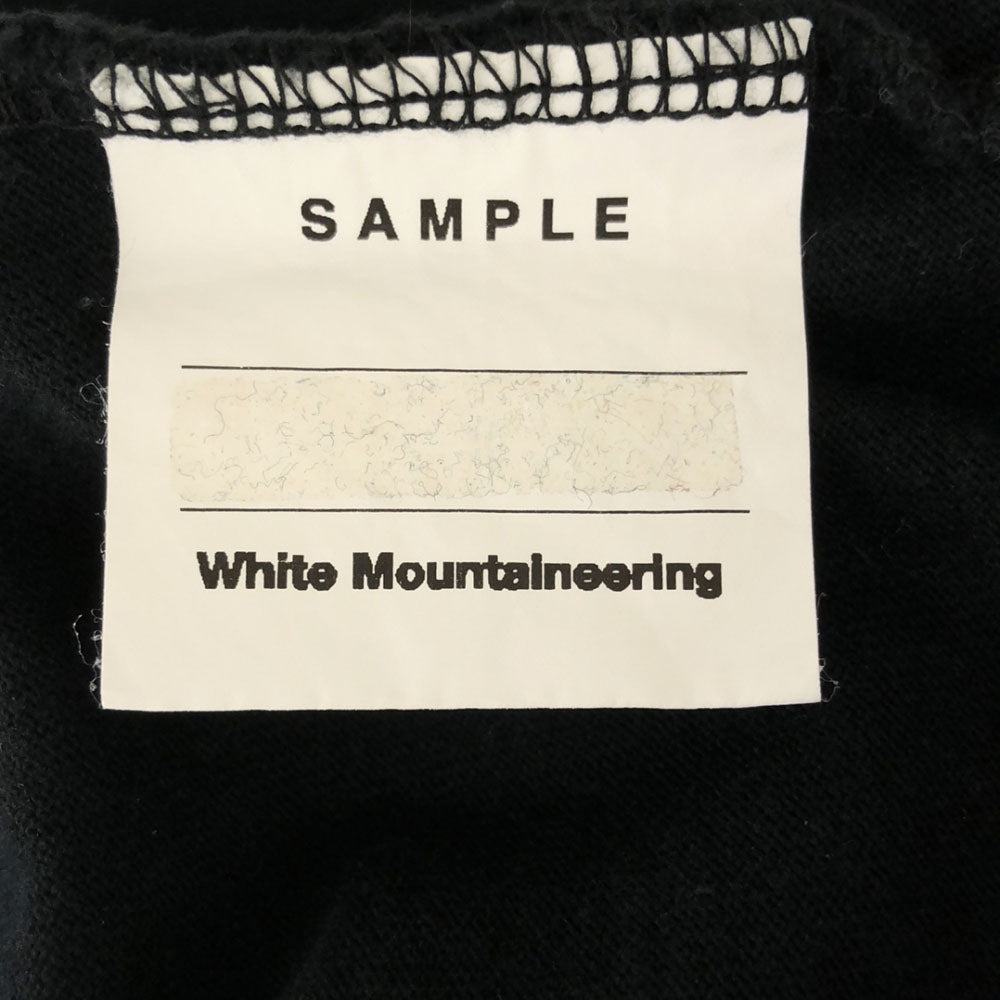 WHITE MOUNTAINEERING ホワイトマウンテニアリング プリント 長袖 Tシャツ 2 ブラック ロンT メンズ