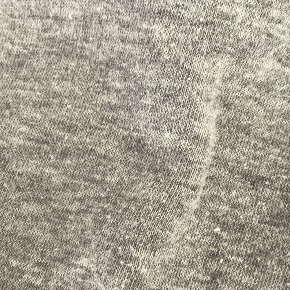 ファーストダウン 長袖 スウェット トレーナー M ライトグレー FIRSTDOWN 裏起毛 メンズ