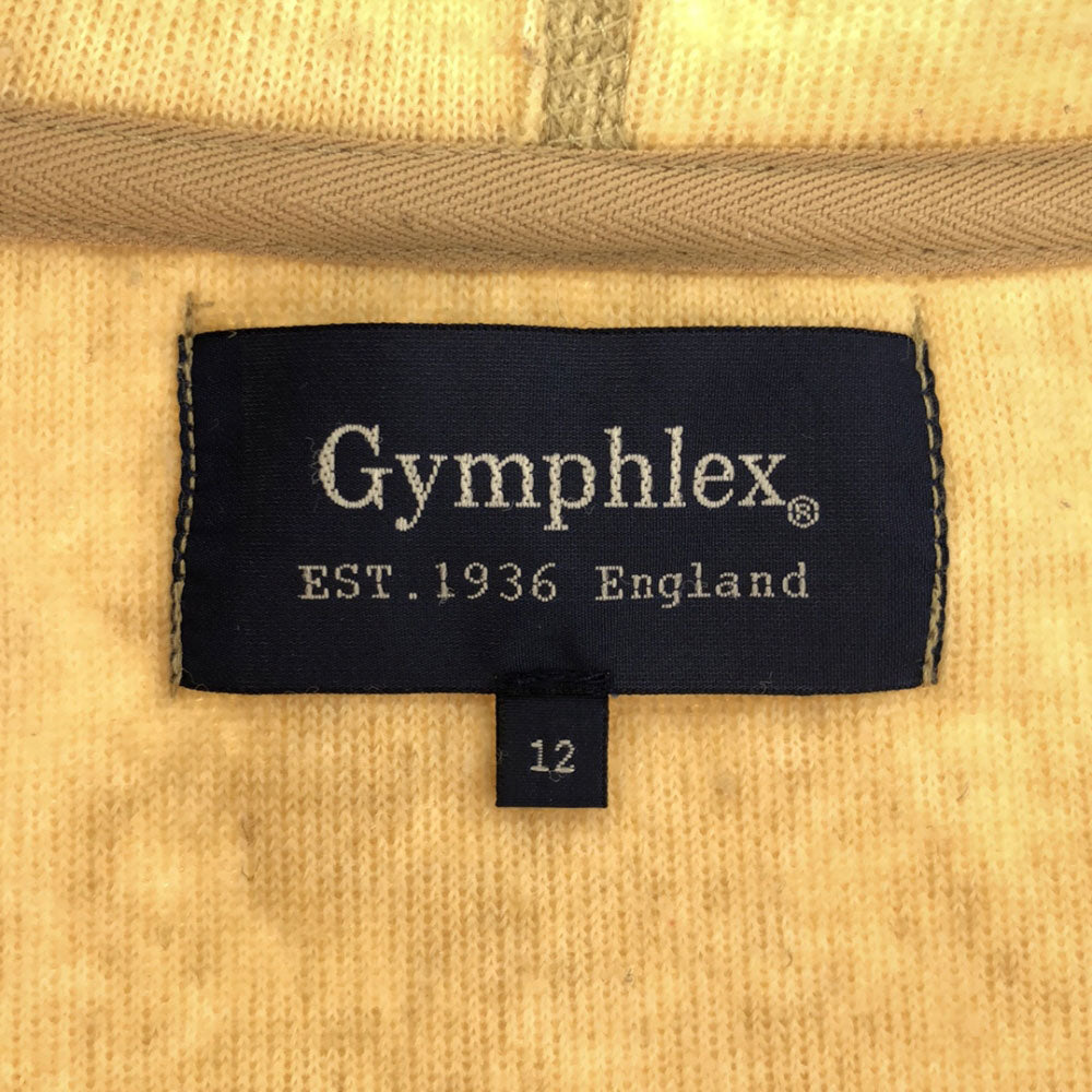 GYMPHLEX ジムフレックス ボア ベスト 12 ベージュ フード付き レディース