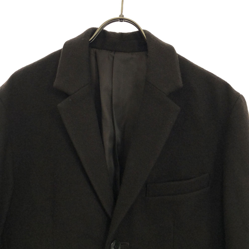 STUDIOUS ステュディオス ウールブレンド 日本製 チェスターコート 2 ブラウン メンズ