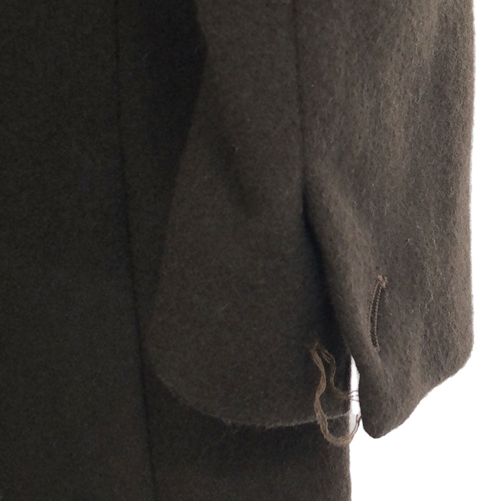 STUDIOUS ステュディオス ウールブレンド 日本製 チェスターコート 2 ブラウン メンズ