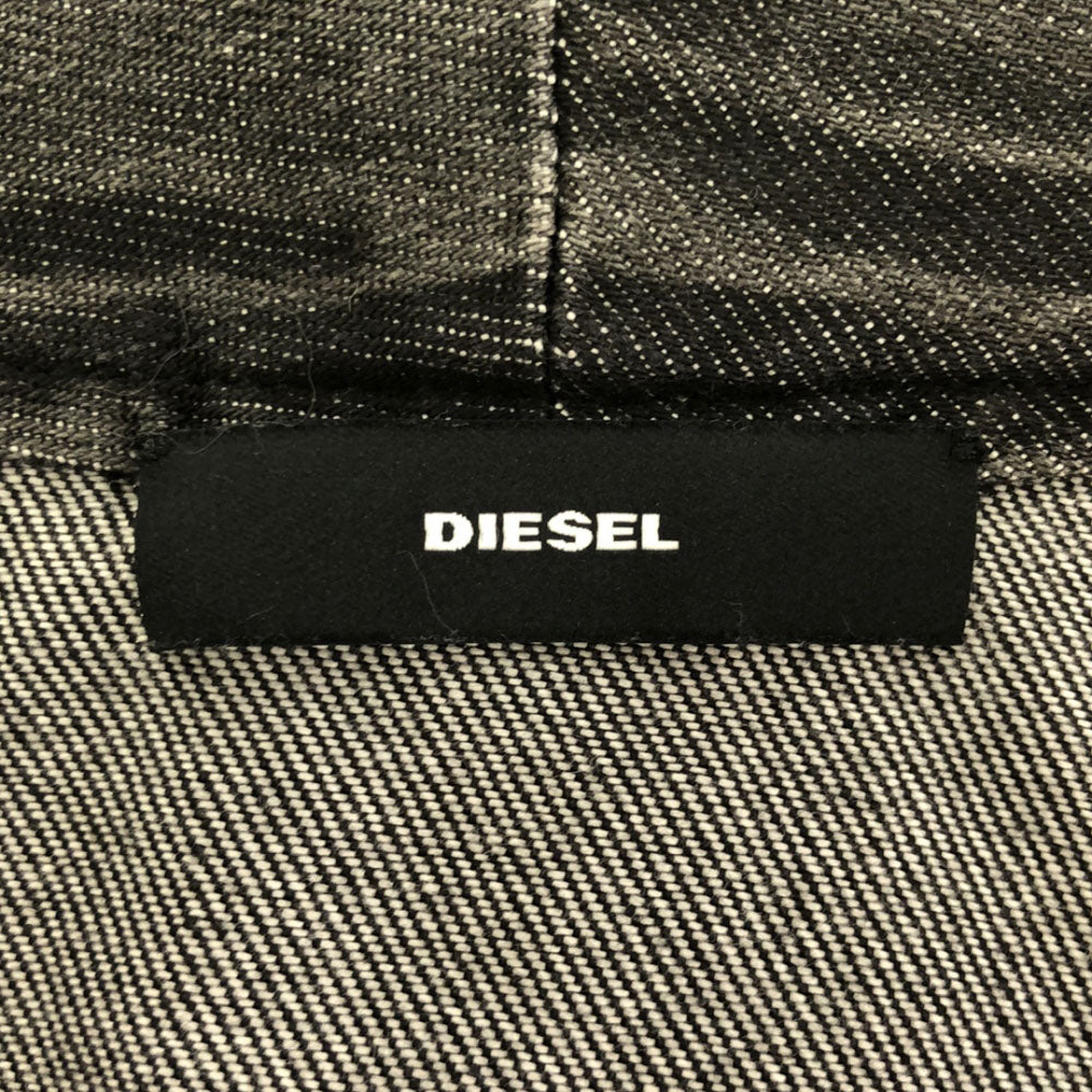 DIESEL ディーゼル 異素材 ジャケット S ブラック レディース