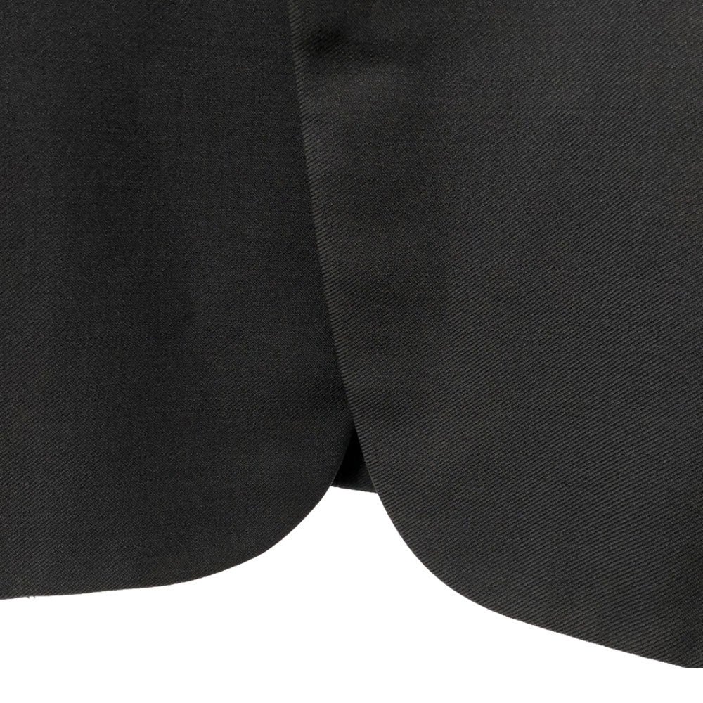 ランバン スタジオ ウールブレンド テーラードジャケット 50 チャコールグレー メンズ