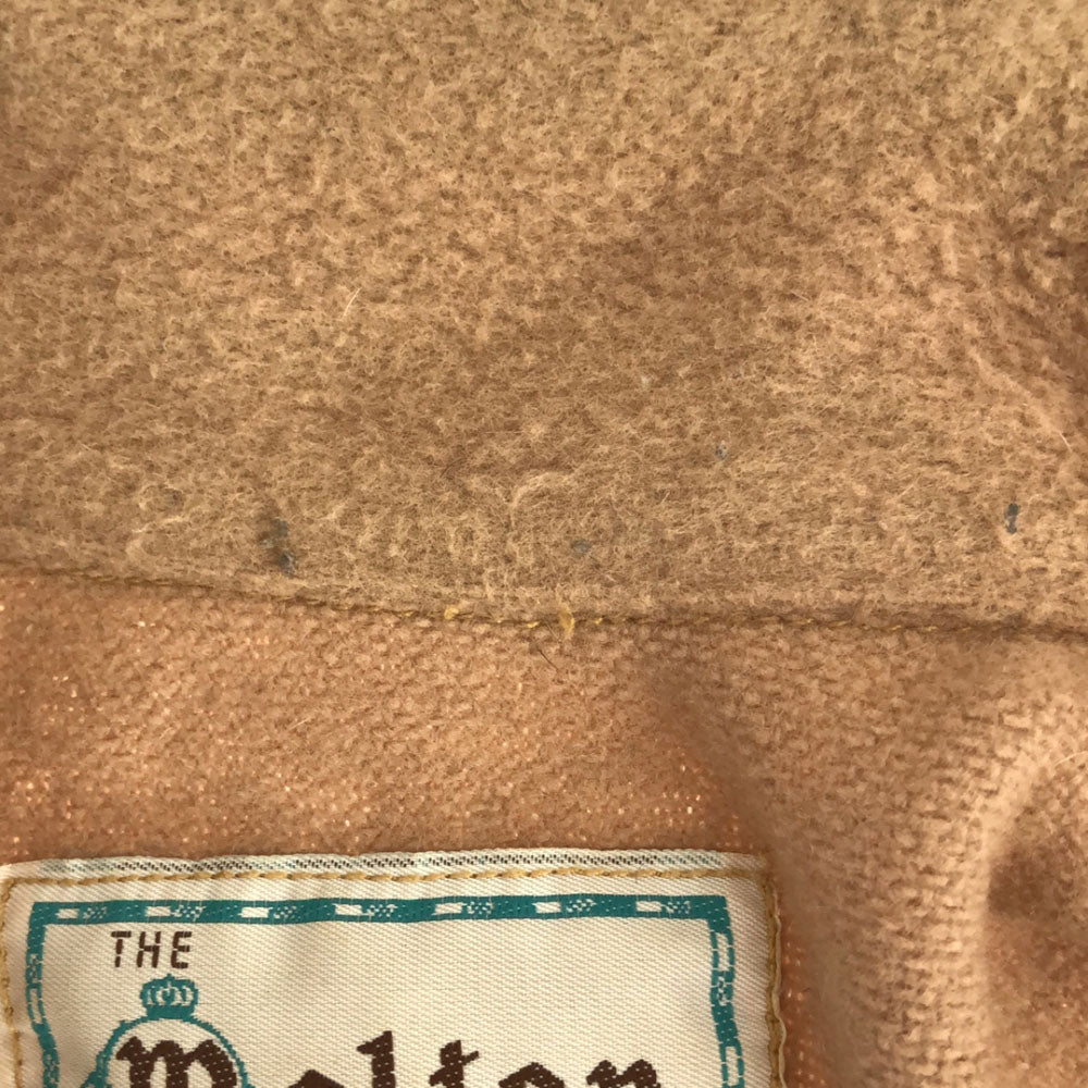 melton メルトン 80s USA製 ヴィンテージ ジップジャケット S ブラウン メンズ