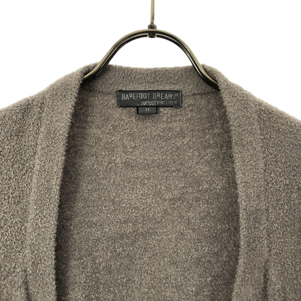 BAREFOOT DREAMS ベアフットドリームス 長袖 ふわもこ カーディガン M グレー系 レディース