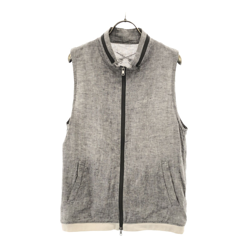 roar ロアー ジップ ベスト グレー系 メンズ