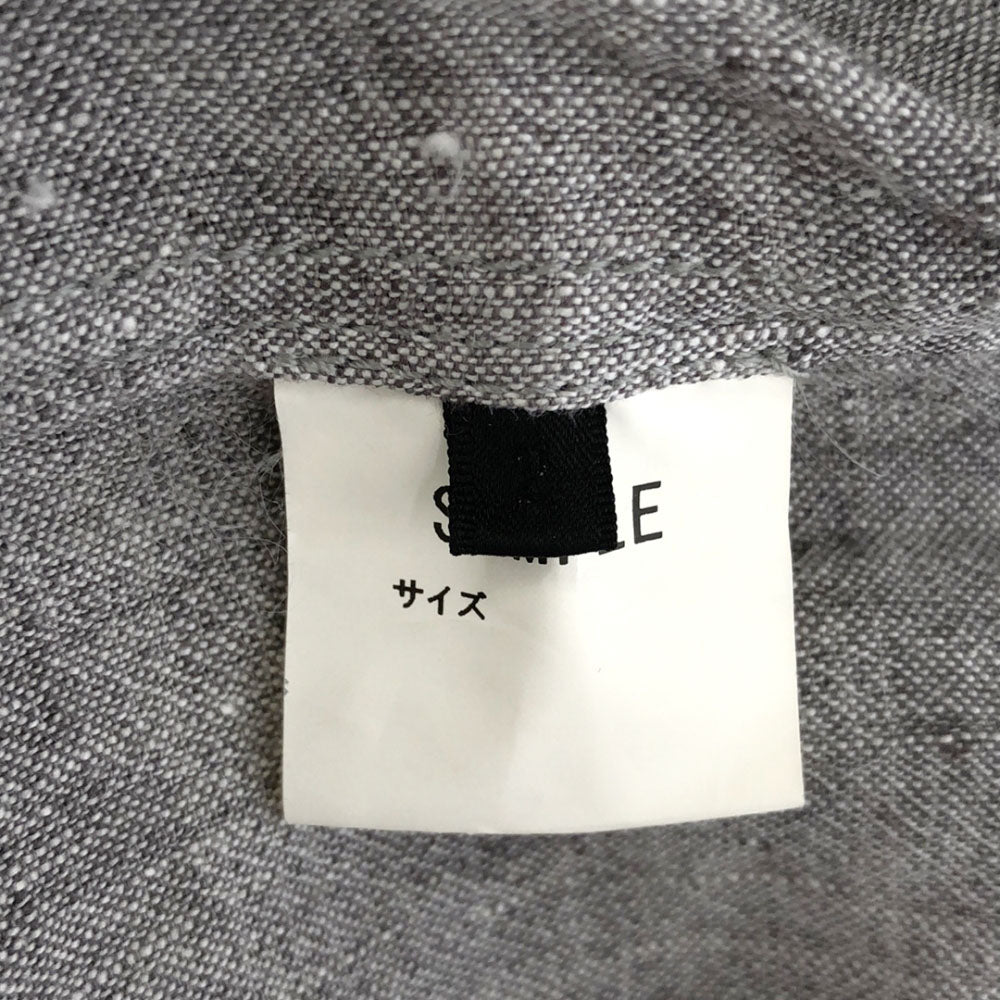 roar ロアー ジップ ベスト グレー系 メンズ