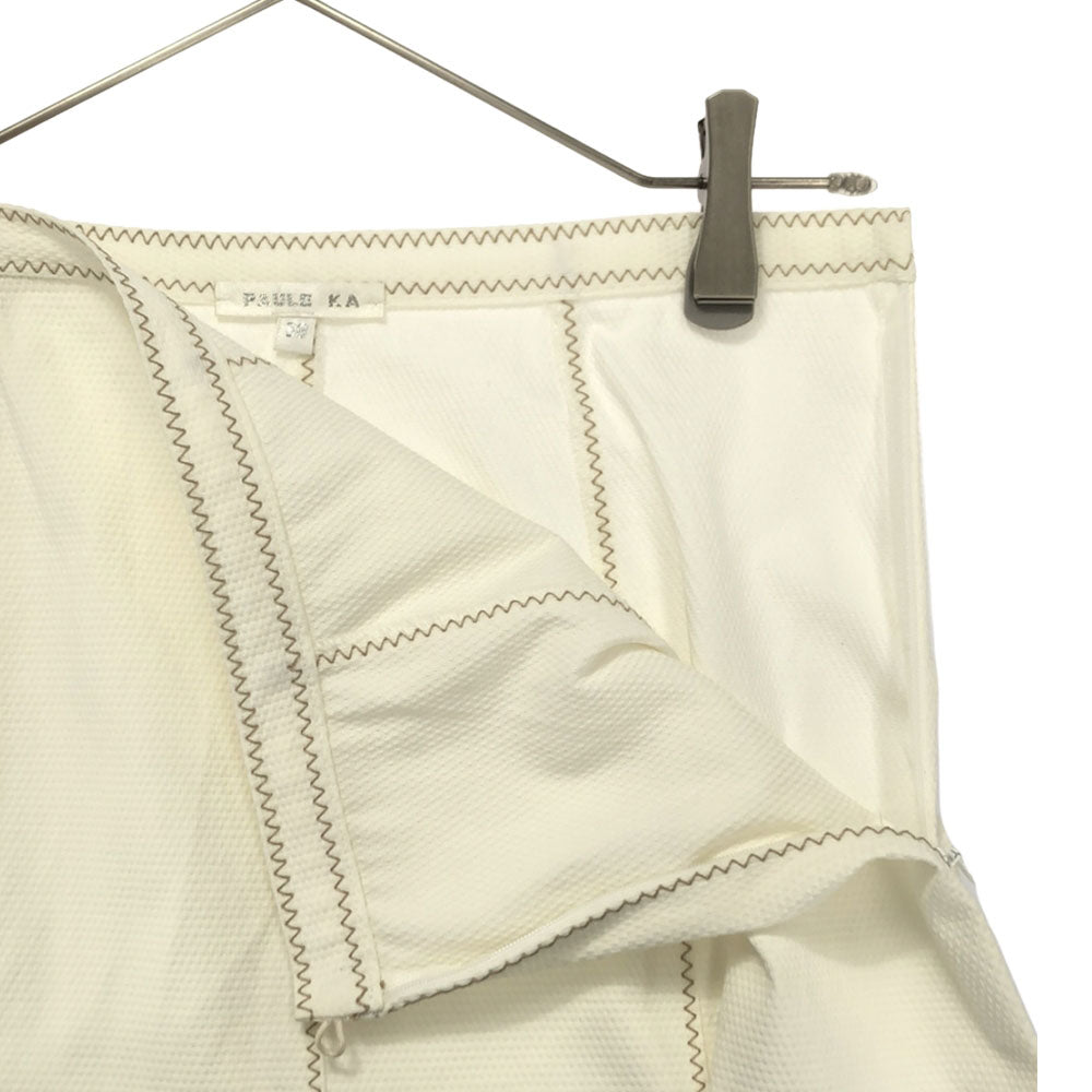 PAULE KA ポールカ スカートスーツ 上下 セットアップ 40/38 ホワイト レディース