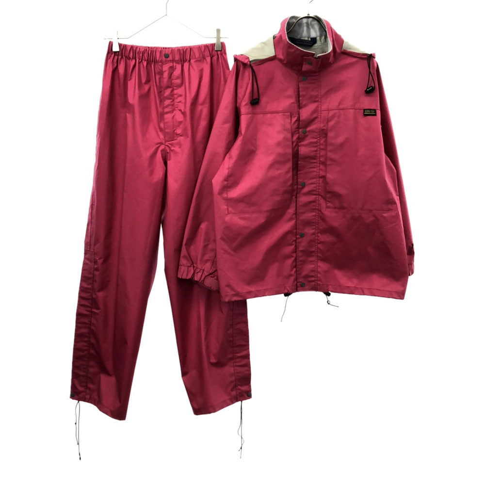 TARAS BOULBA タラスブルバ 日本製 アウトドア 長袖 JANERIVER GORE-TEX ナイロンジャケット 上下 セットアップ M ピンク 収納ポーチ付き ゴアテックス レディース