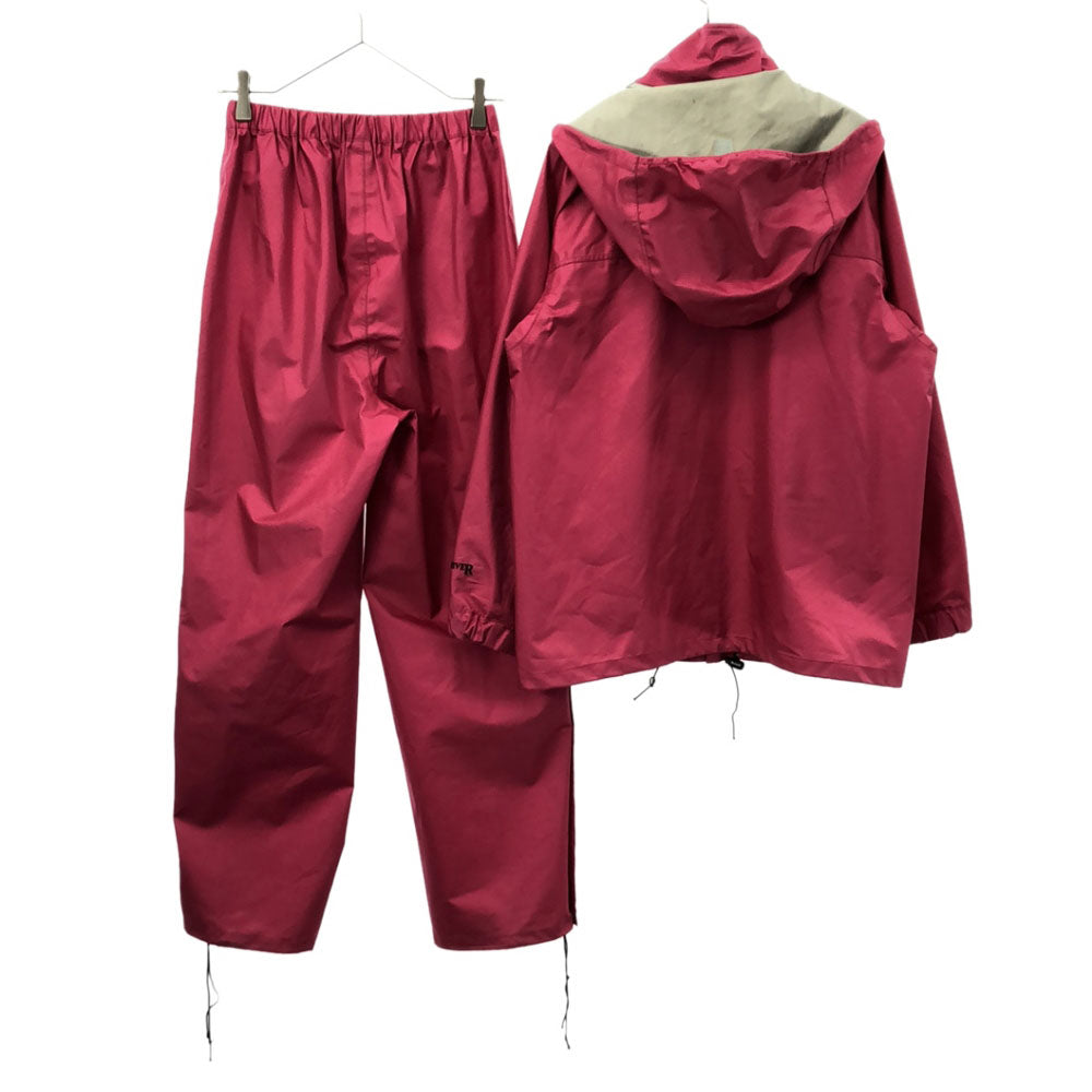 TARAS BOULBA タラスブルバ 日本製 アウトドア 長袖 JANERIVER GORE-TEX ナイロンジャケット 上下 セットアップ M ピンク 収納ポーチ付き ゴアテックス レディース