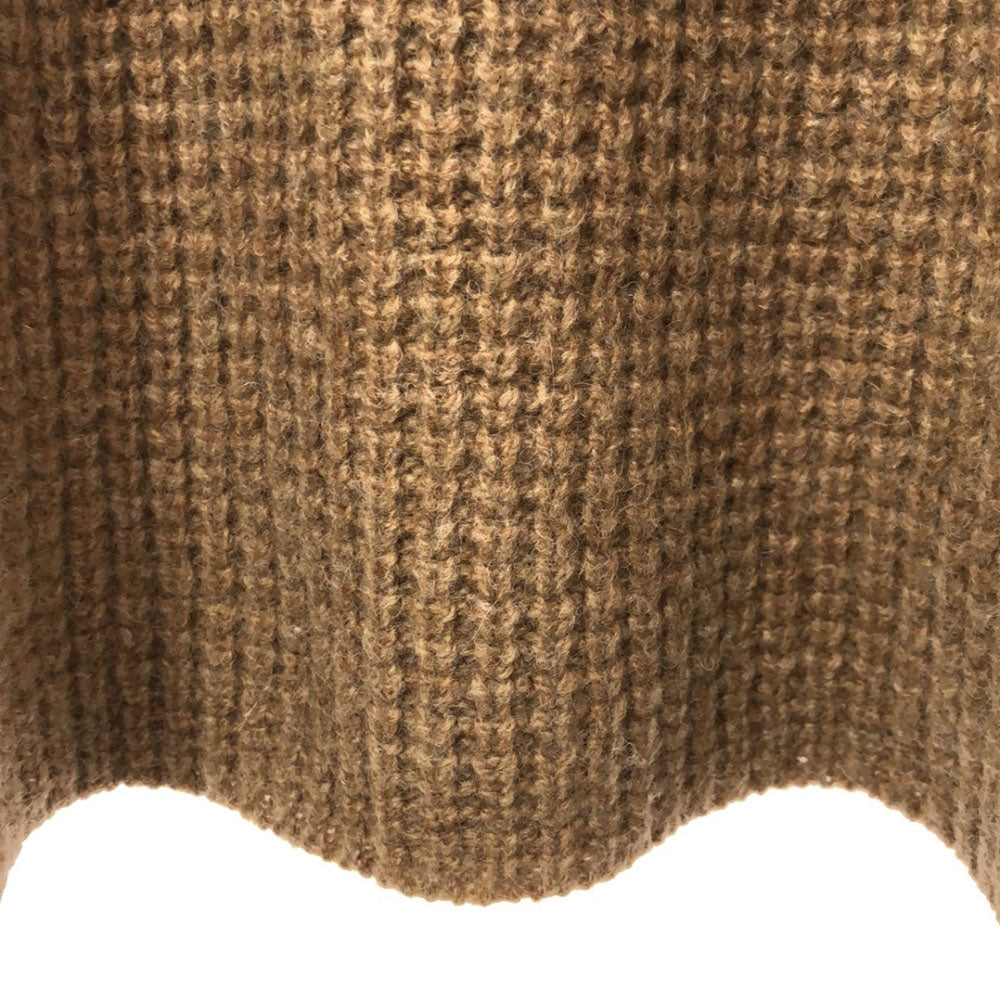 POLO JEANS COMPANY ポロジーンズカンパニー ウール ボーダー柄 長袖 セーター M ブラウン系 ニット フード RALPH LAUREN メンズ