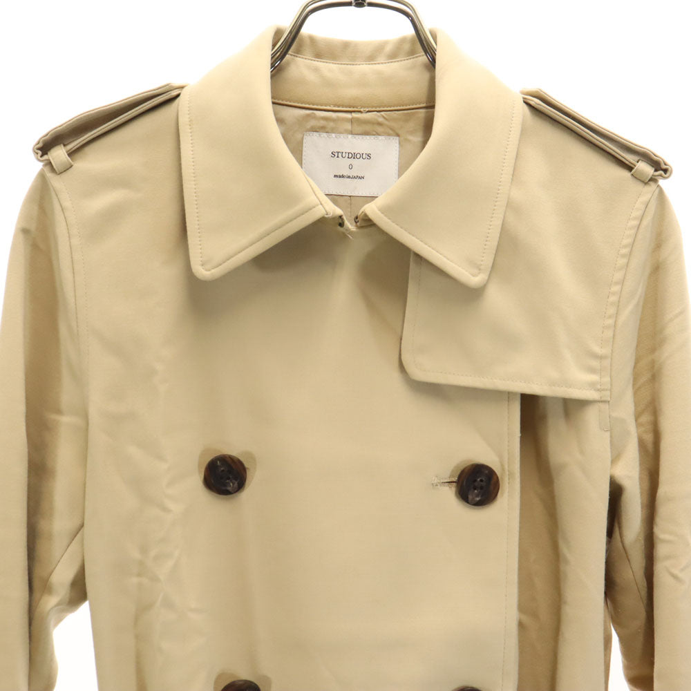 STUDIOUS ステュディオス 日本製 トレンチコート 0 ベージュ レディース