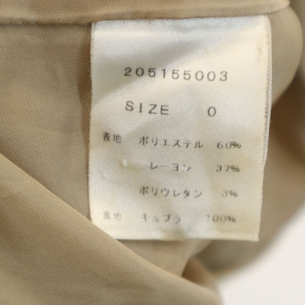 STUDIOUS ステュディオス 日本製 トレンチコート 0 ベージュ レディース