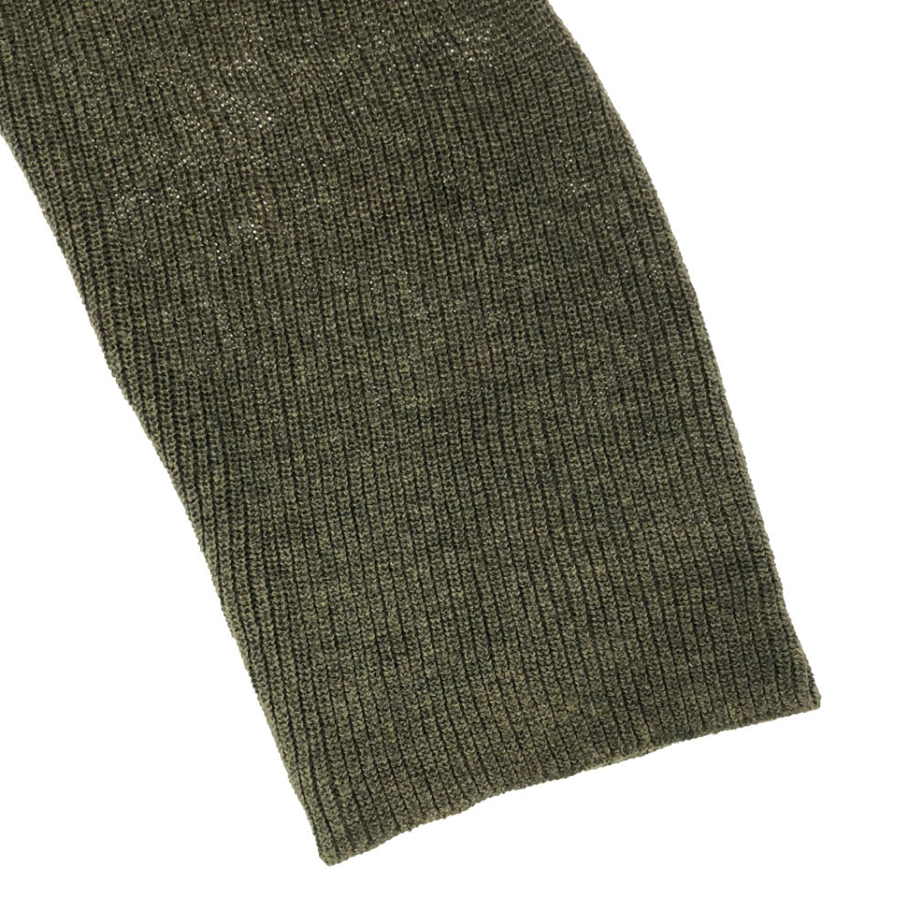 AMERI UNDRESSED アメリ 長袖 ニット カーディガン 上下 セットアップ S カーキ サロペット レディース