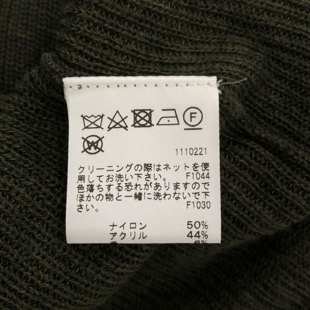 AMERI UNDRESSED アメリ 長袖 ニット カーディガン 上下 セットアップ S カーキ サロペット レディース