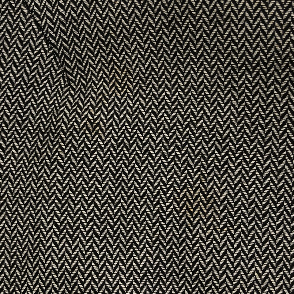 Christian Dior クリスチャンディオール USA製 ヘリンボーン柄 パンツスーツ 上下 セットアップ 2 ブラック系 レディース