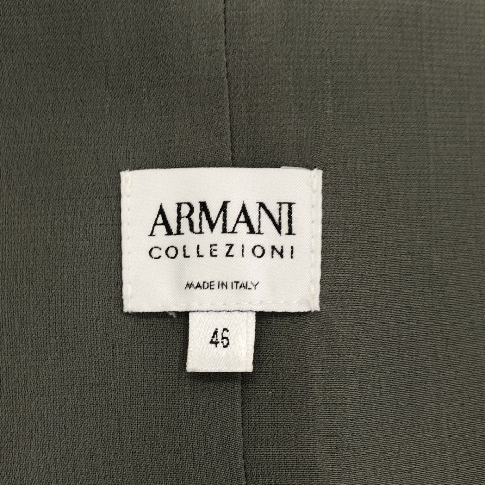 ARMANI COLLEZIONI アルマーニ コレツィオーニ イタリア製 ジャケット 46 グレー レディース